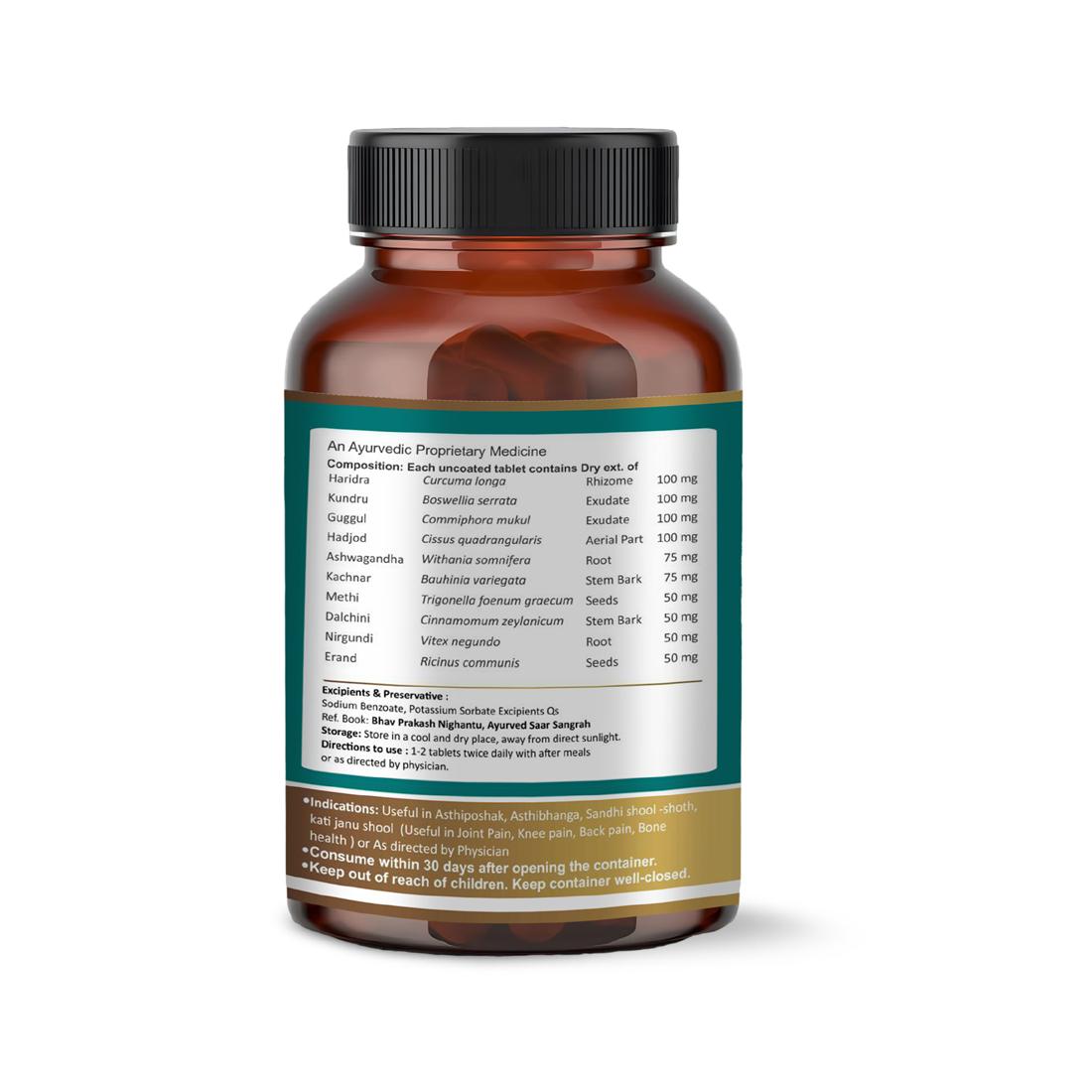 Swasthya Joint & Bone Tablets | Ayurvedic Herbal Supplement | 60 Tablets