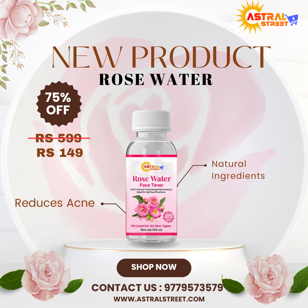 Multani Mitti & Rose Water Combo – Natural Skincare Duo for Glowing Skin, Oil Control & Pore Tightening – 200g + 100ml