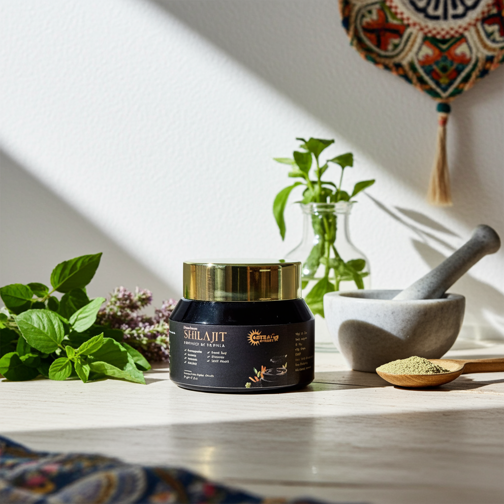 Astral Street Pure Shilajit Resin with 7 Herbs | Himalayan Origin | 30 g