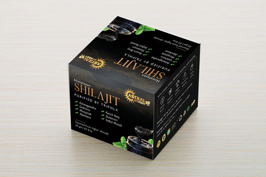 Astral Street  Shilajit with 7 Herbs | Energy & Strength Booster | Himalayan Shilajit Resin | 30g