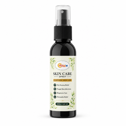 Astral Street Ayurvedic Skin Care Spray | Herbal Daily Skin Care Spray | Refreshing Spray for Dry, Itchy & Irritated Skin | 50 ml